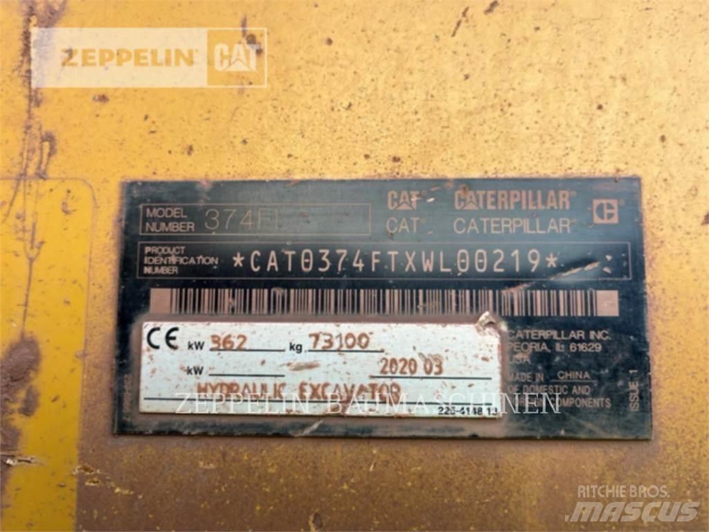 CAT 374FL Excavatoare pe șenile
