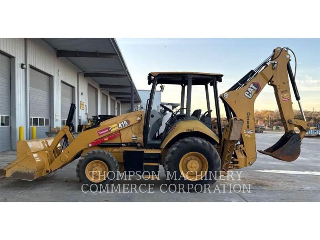 CAT 415 Buldoexcavatoare