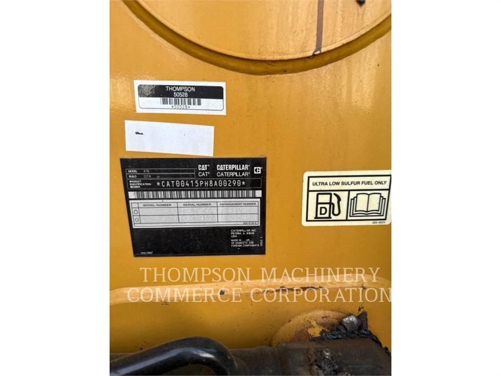 CAT 415 Buldoexcavatoare