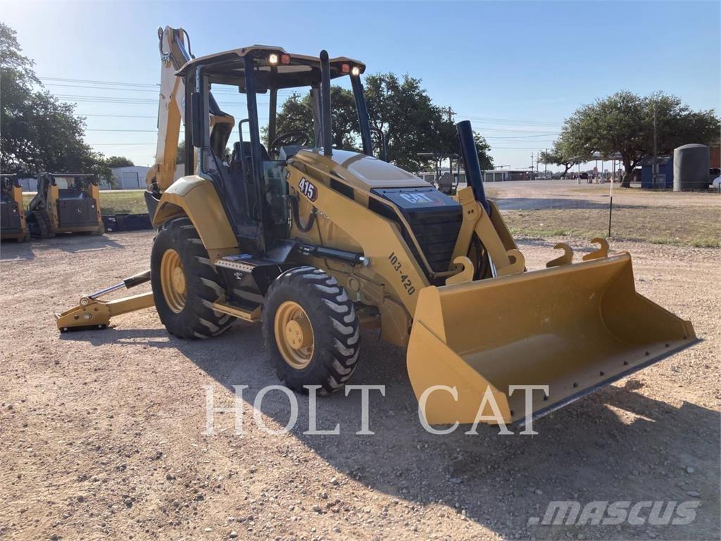 CAT 415-07 Buldoexcavatoare