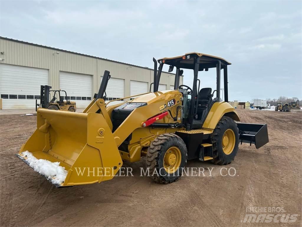 CAT 415 IL Buldoexcavatoare