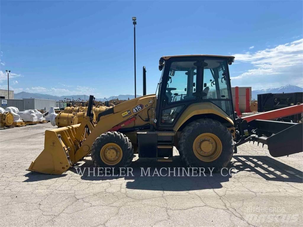 CAT 415 IL CAB Buldoexcavatoare