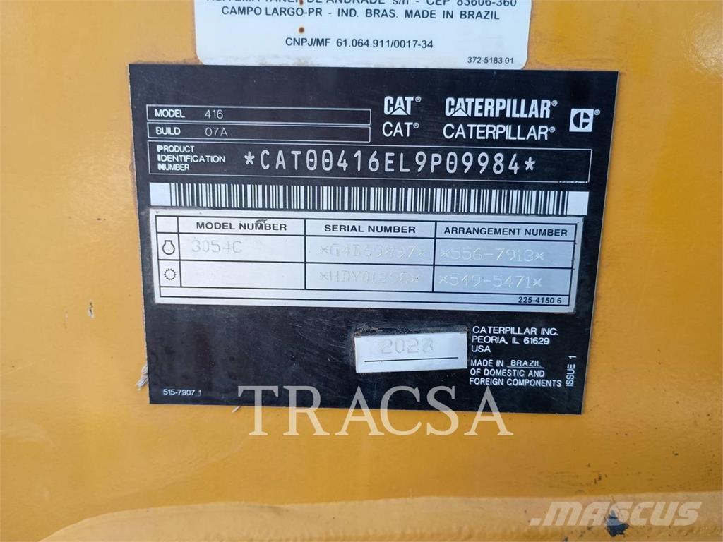 CAT 416 Buldoexcavatoare