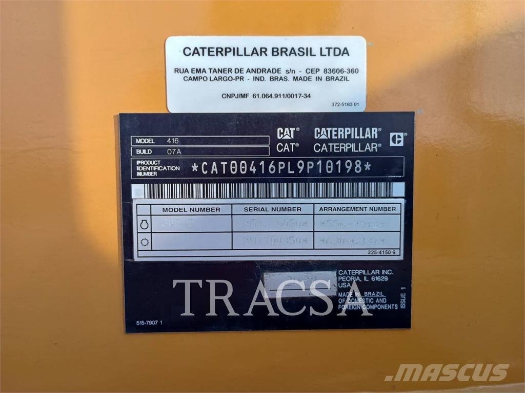 CAT 416 Buldoexcavatoare