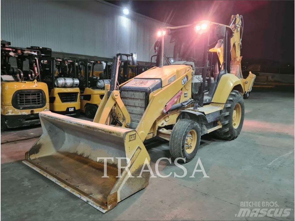 CAT 416 Buldoexcavatoare