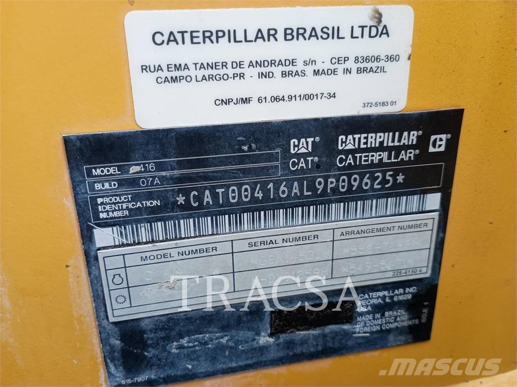 CAT 416 Buldoexcavatoare