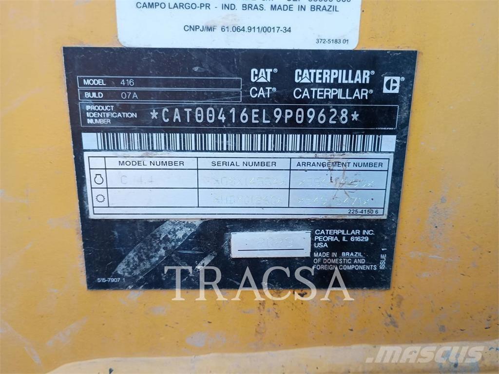 CAT 416 Buldoexcavatoare
