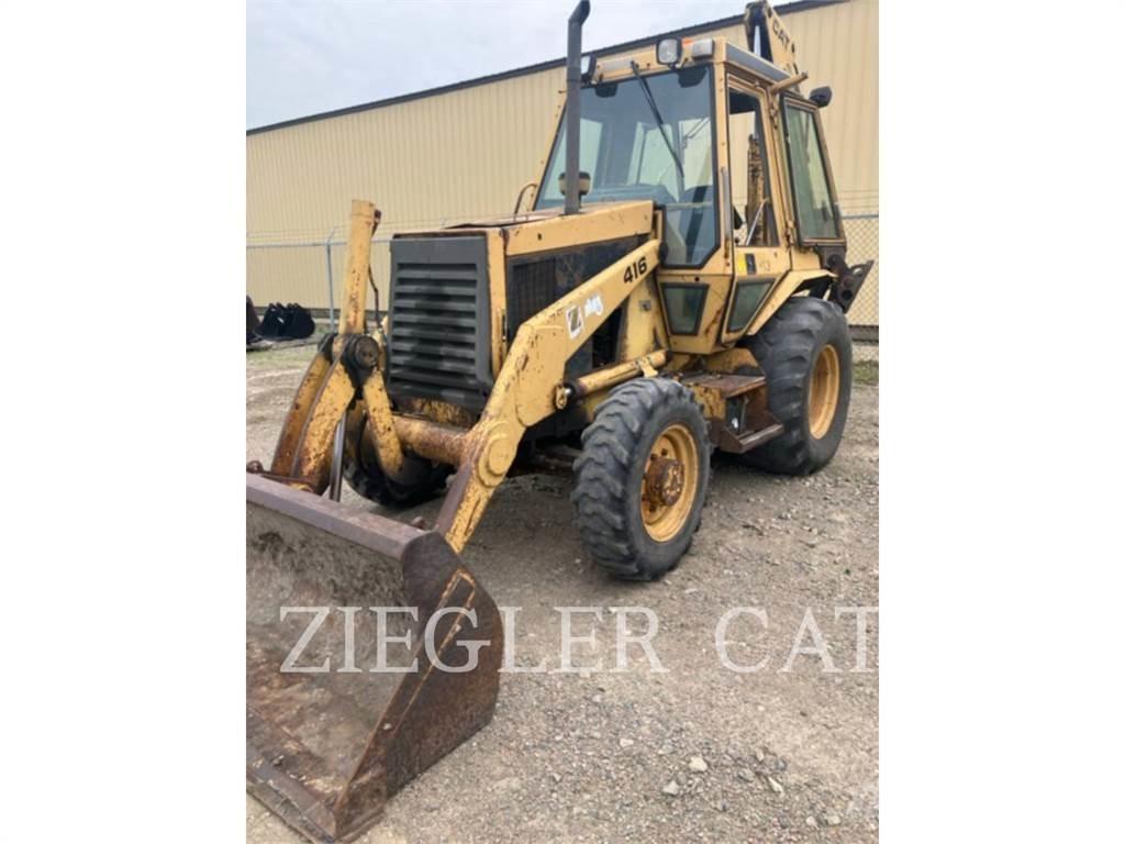 CAT 416 Buldoexcavatoare