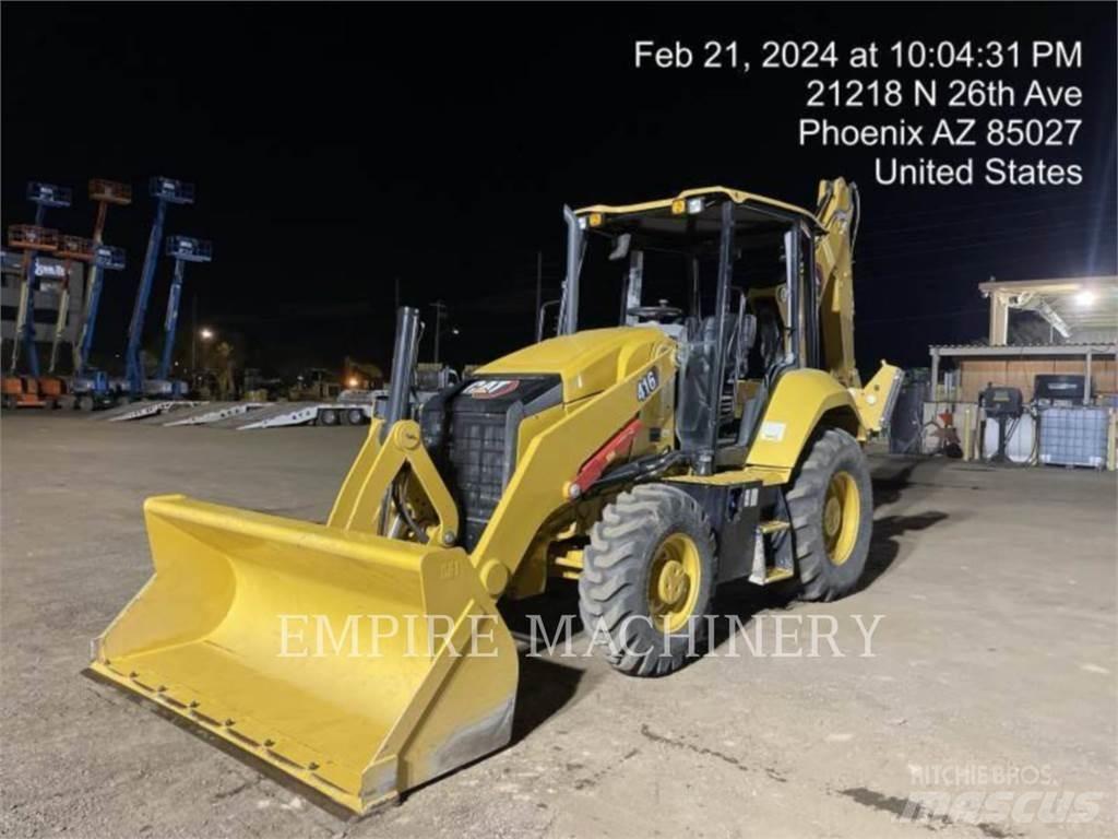 CAT 416-07 4SO Buldoexcavatoare