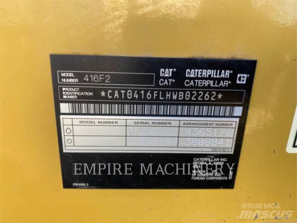 CAT 416F2 4EO Buldoexcavatoare