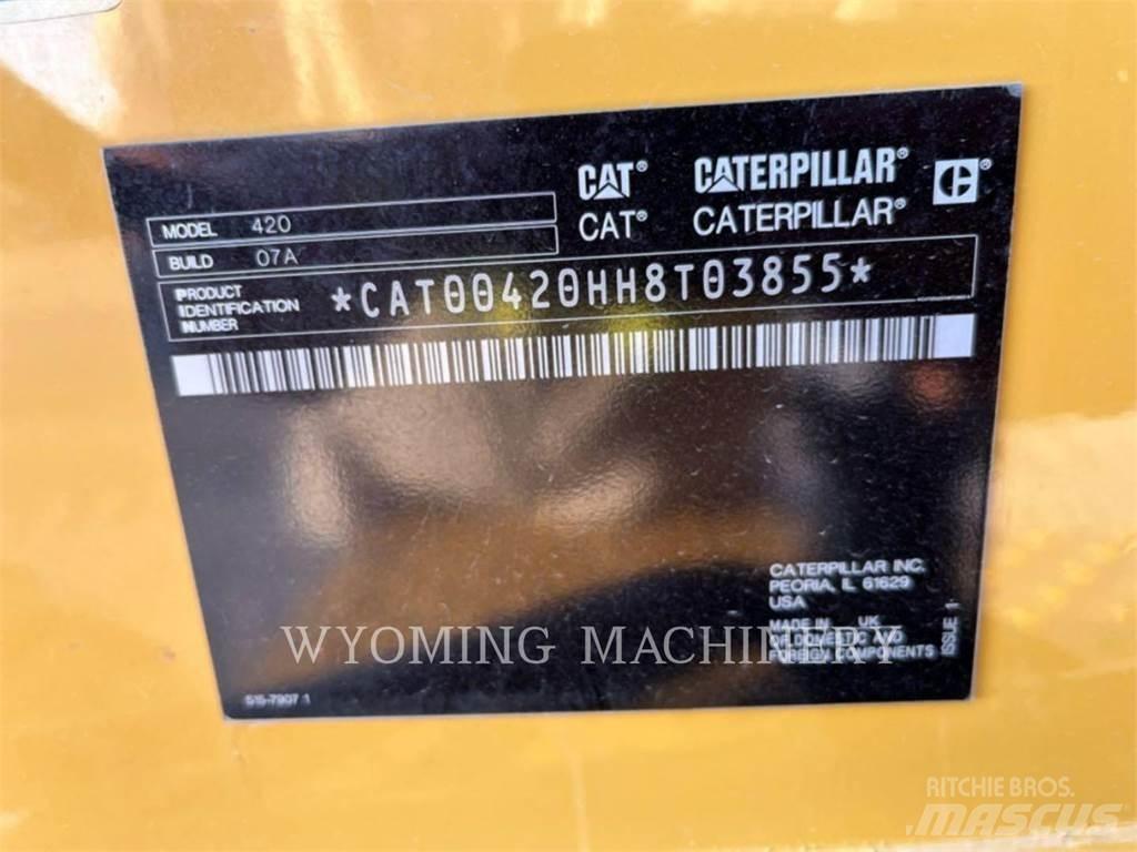 CAT 420 Incarcator pe pneuri
