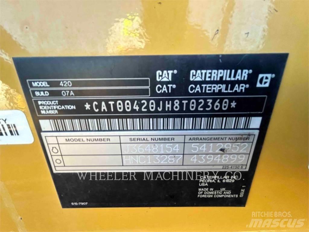 CAT 420 Buldoexcavatoare