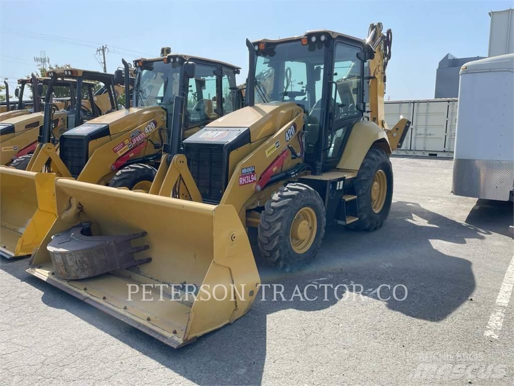 CAT 420 Buldoexcavatoare
