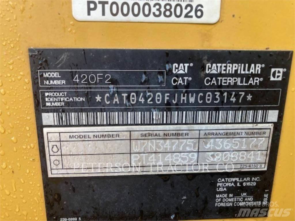 CAT 420F2 Buldoexcavatoare