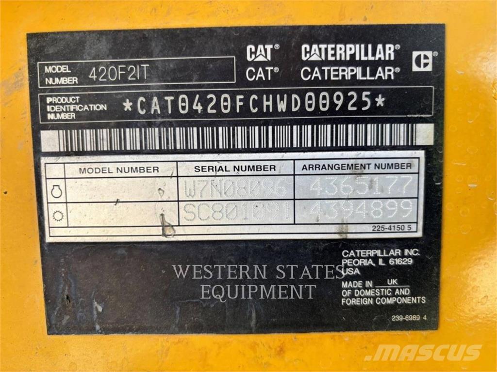 CAT 420F2 Buldoexcavatoare