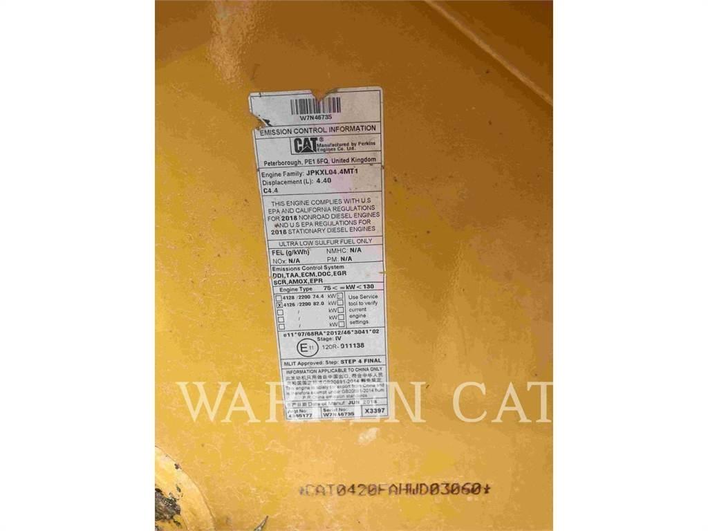 CAT 420F2 AE4T Buldoexcavatoare
