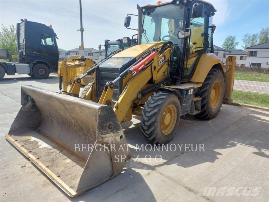 CAT 428 Buldoexcavatoare