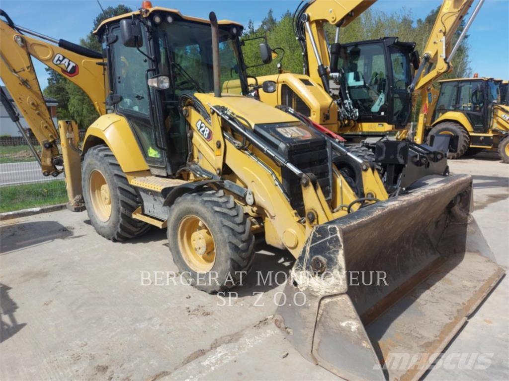 CAT 428 Buldoexcavatoare