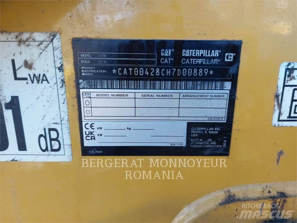 CAT 428-07 Buldoexcavatoare