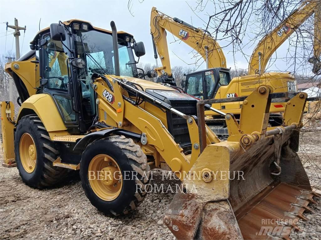 CAT 428-07 Buldoexcavatoare