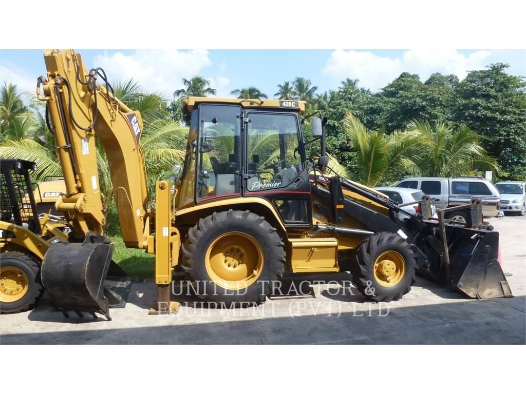 CAT 428C Buldoexcavatoare