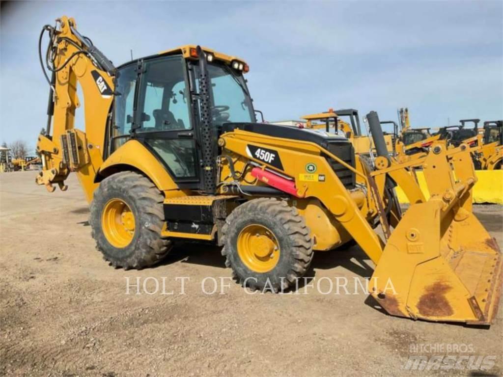 CAT 450F Buldoexcavatoare