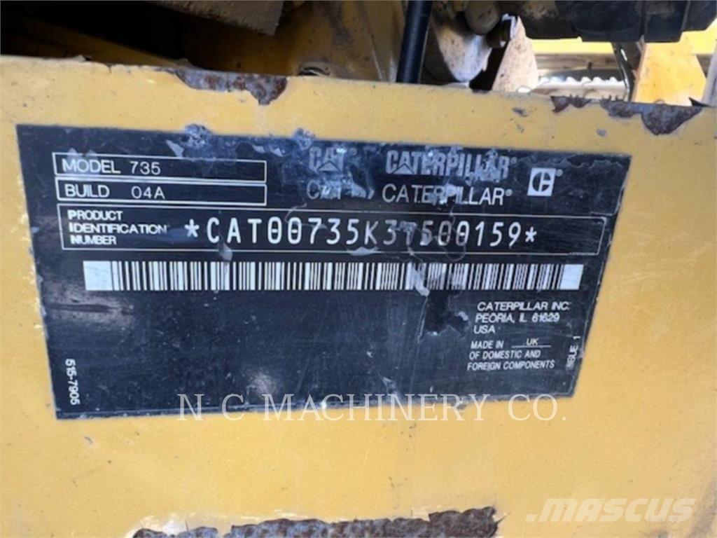 CAT 735 Transportoare articulate