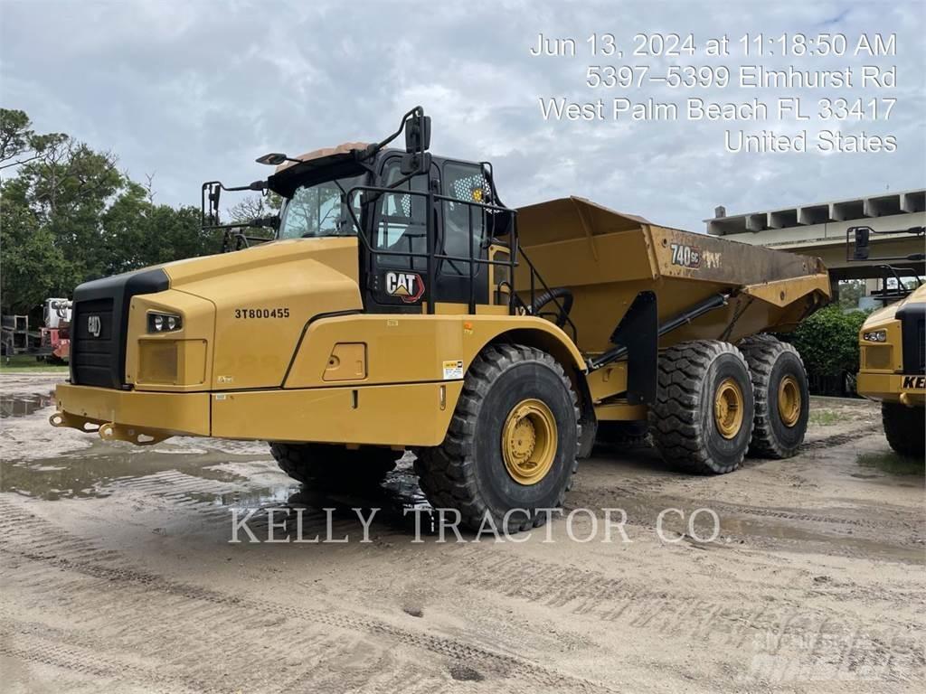 CAT 740 Transportoare articulate