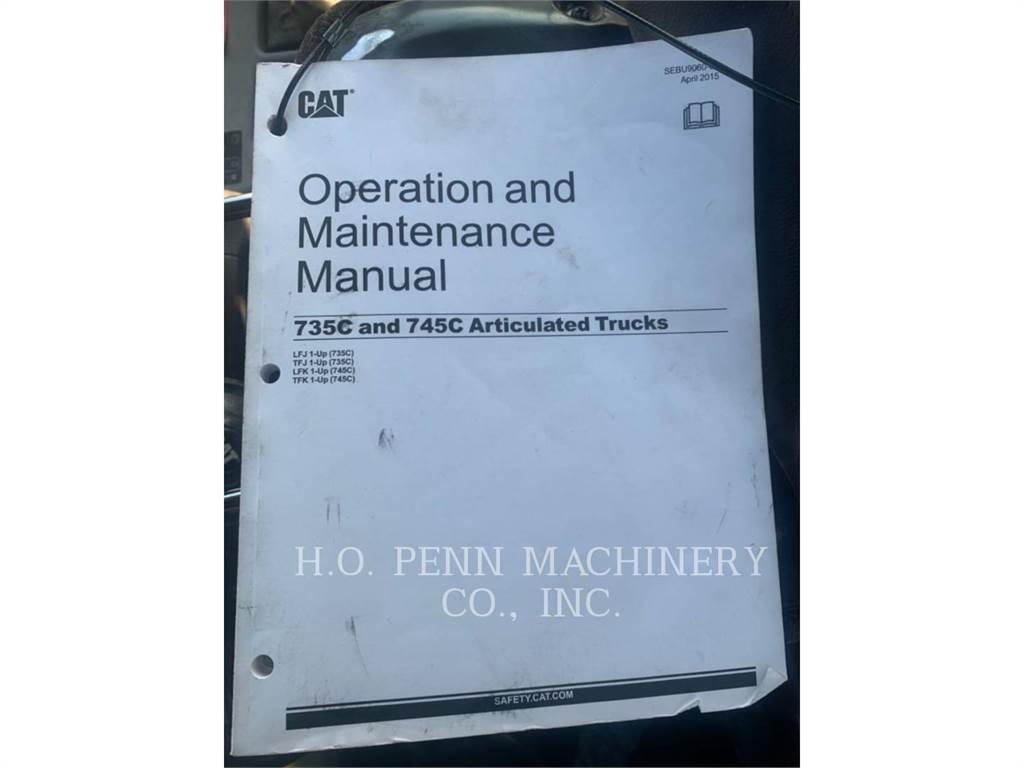CAT 745C Transportoare articulate