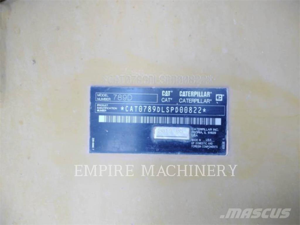 CAT 789D Transportoare articulate