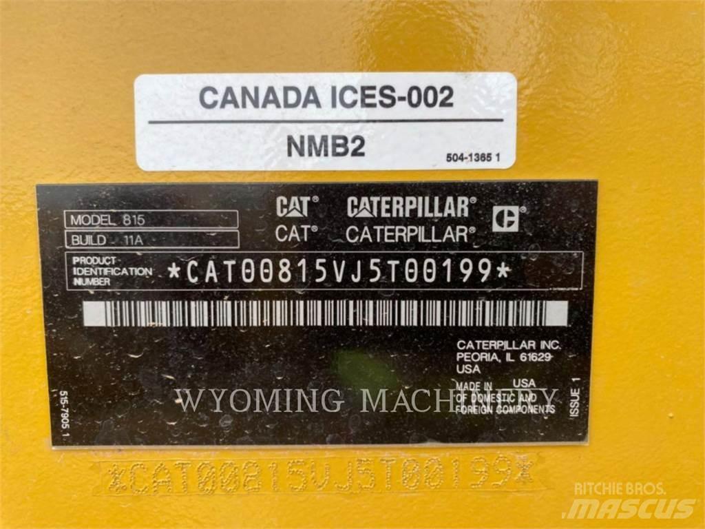 CAT 815 Compactoare sol