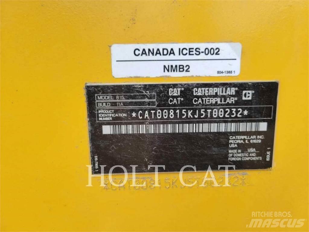 CAT 815 Compactoare sol