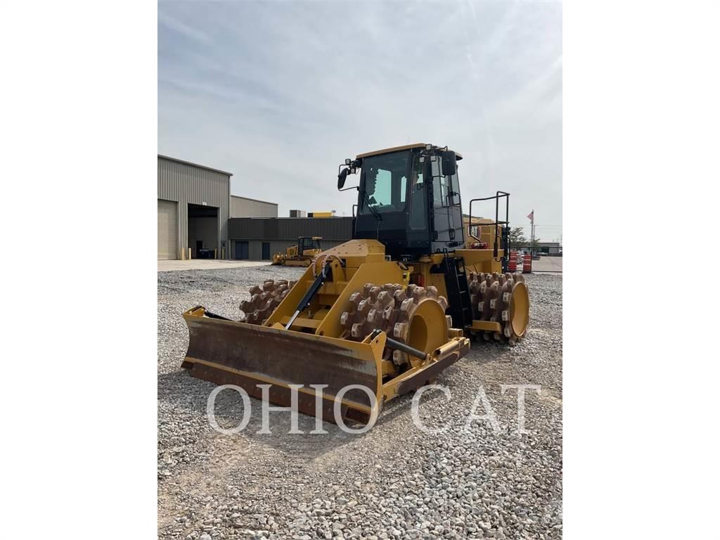 CAT 815 buldozere pe roti