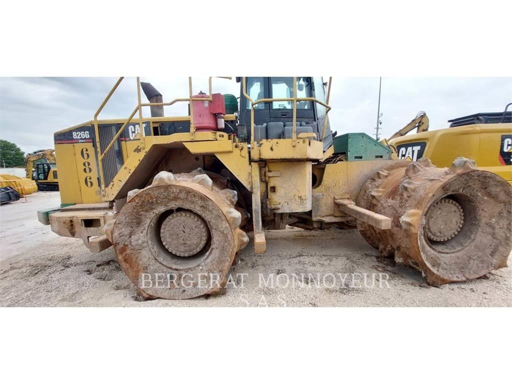 CAT 826G II buldozere pe roti