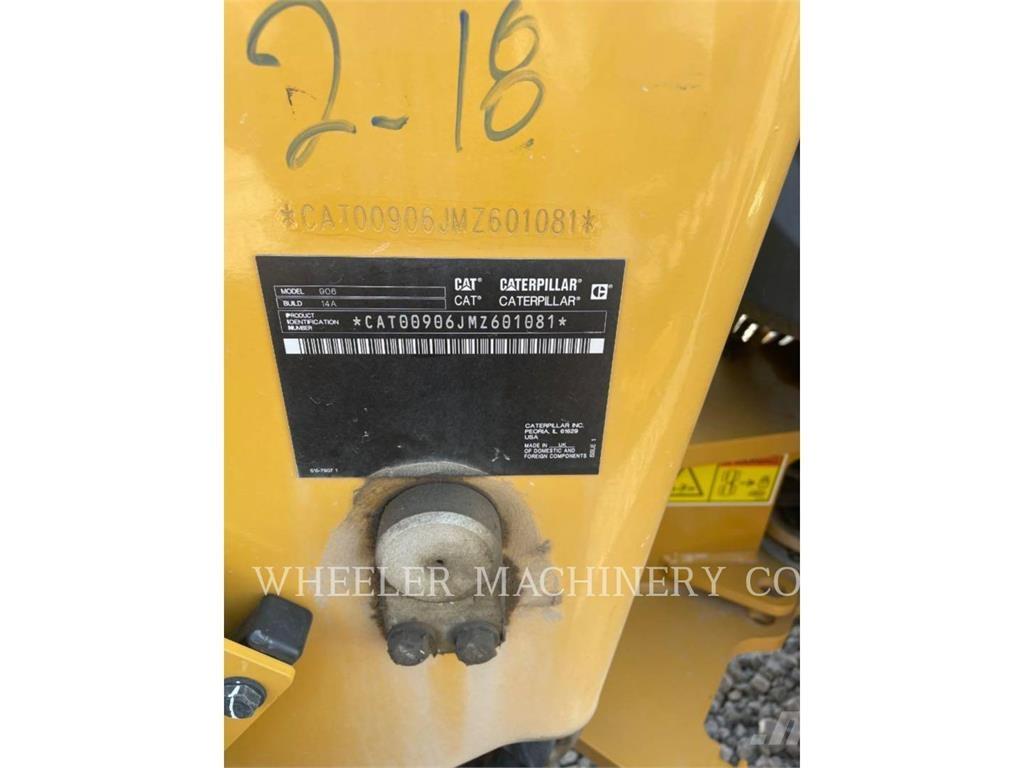 CAT 906 Incarcator pe pneuri