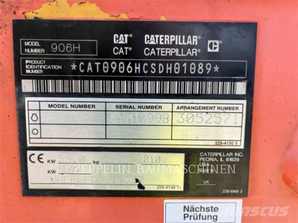 CAT 906H Incarcator pe pneuri