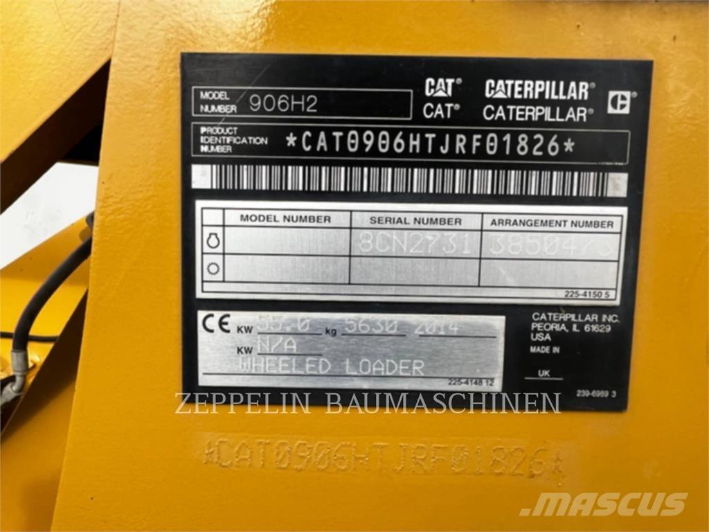 CAT 906H Incarcator pe pneuri