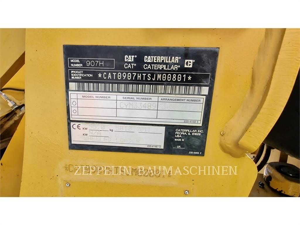 CAT 907H Incarcator pe pneuri