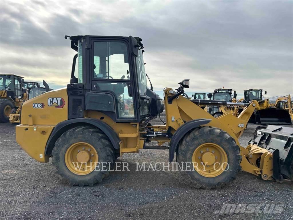 CAT 908 Incarcator pe pneuri
