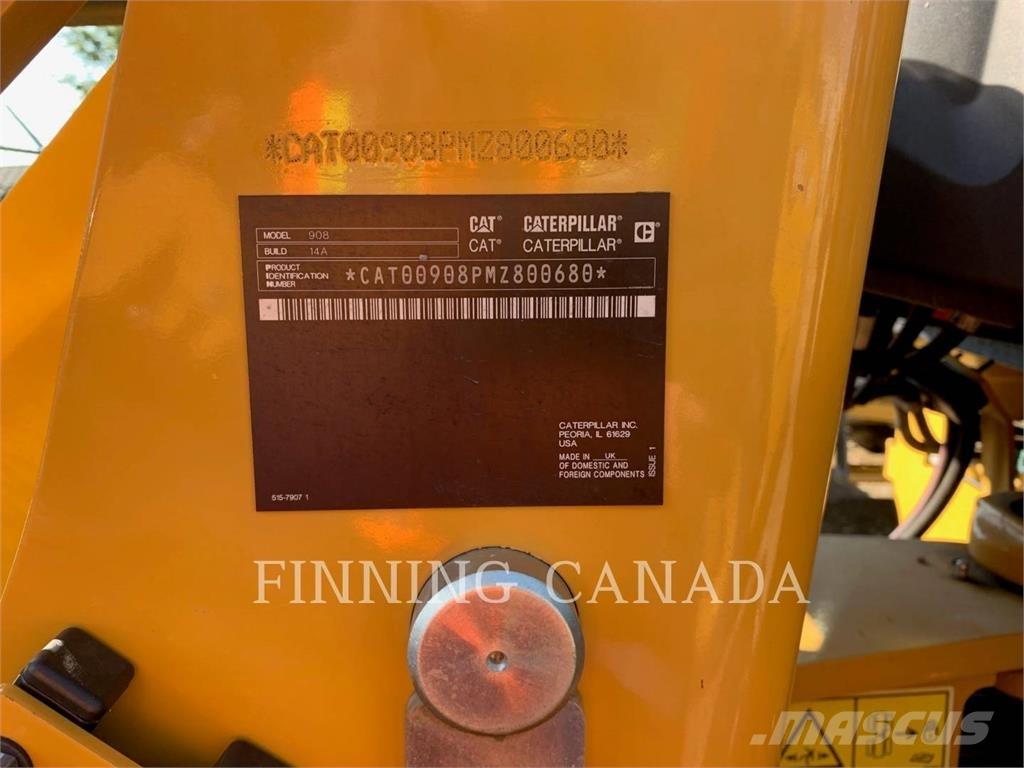 CAT 908 Incarcator pe pneuri