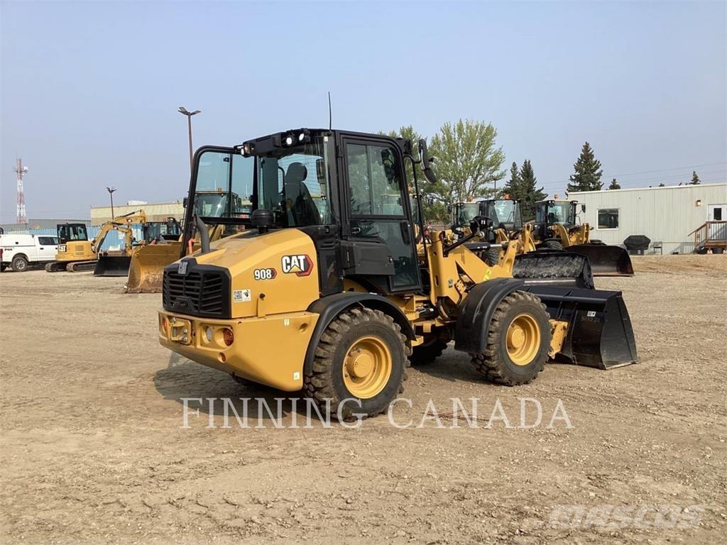 CAT 908 Incarcator pe pneuri