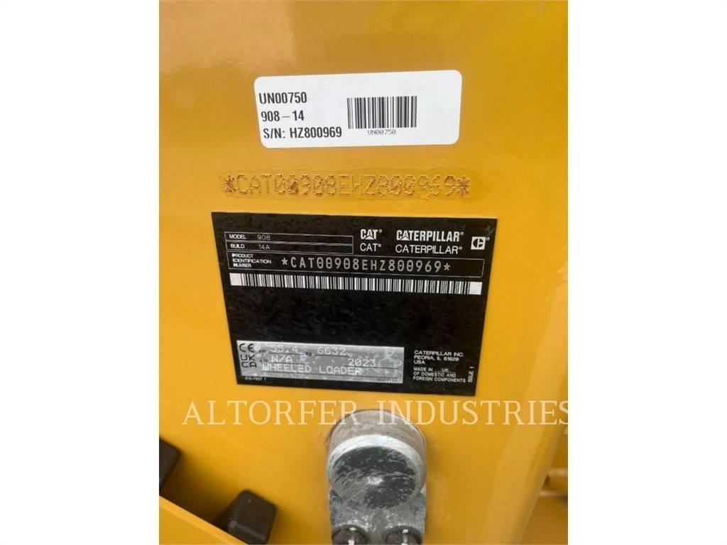 CAT 908-14 Incarcator pe pneuri
