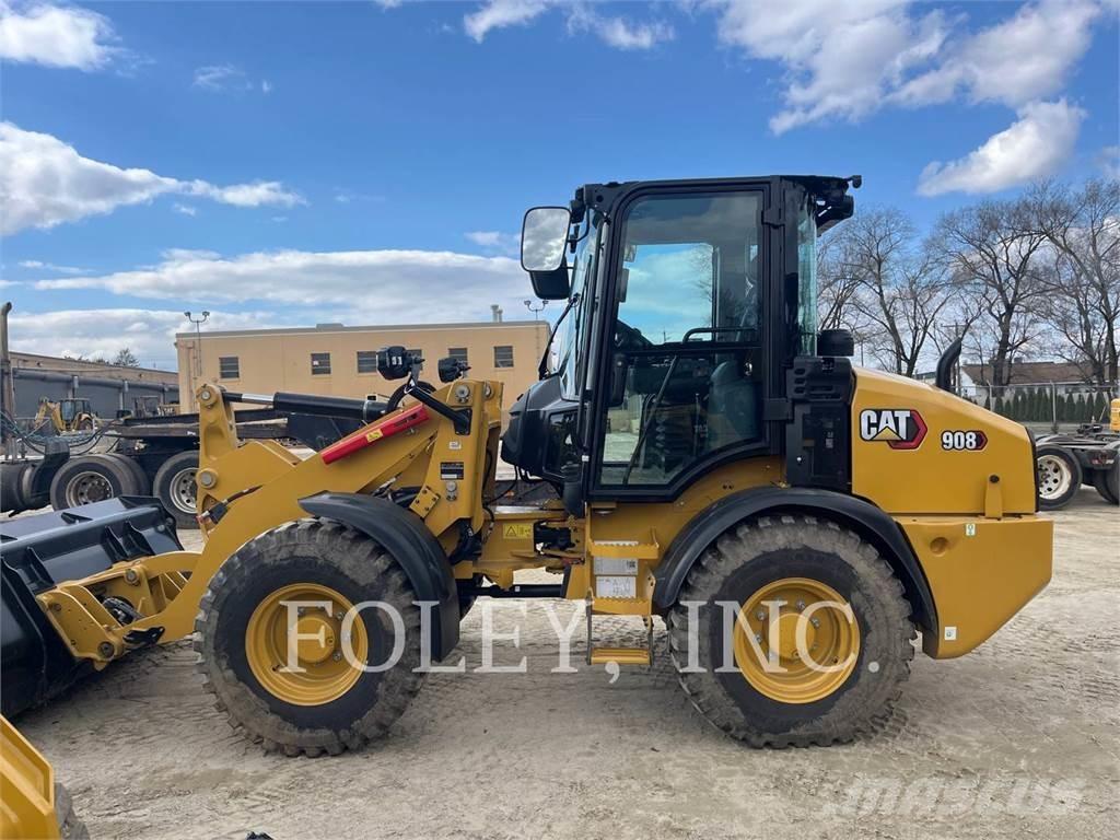 CAT 908-14 Incarcator pe pneuri