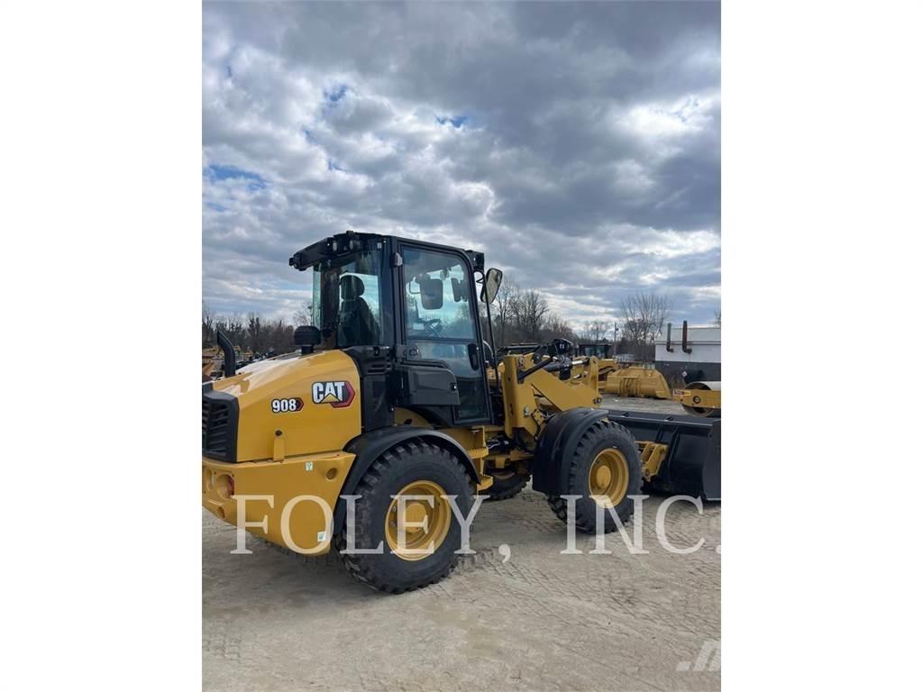 CAT 908-14 Incarcator pe pneuri