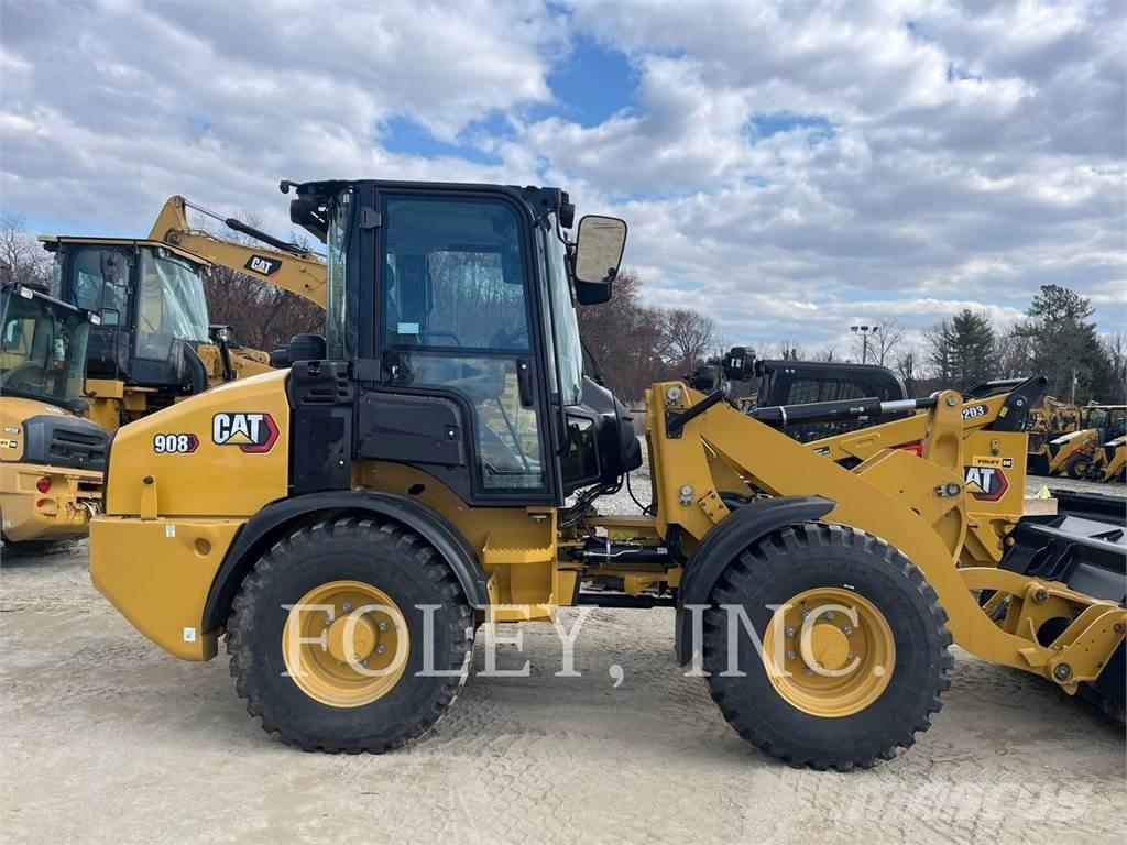 CAT 908-14 Incarcator pe pneuri