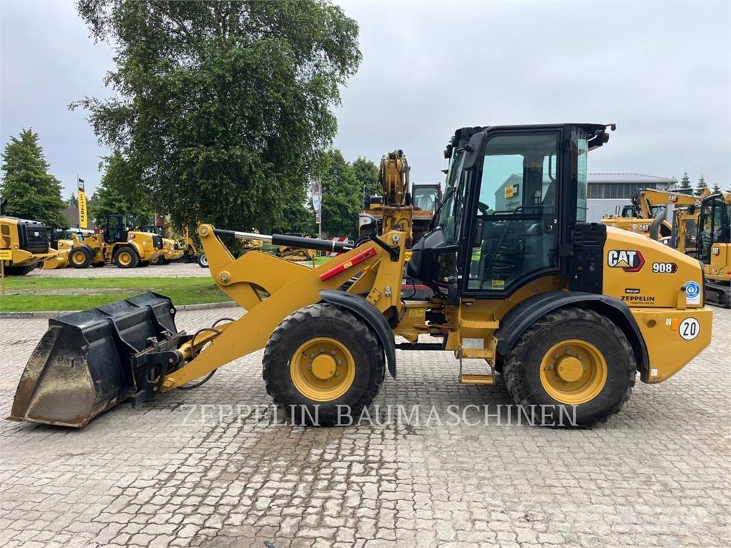 CAT 908-14 Incarcator pe pneuri