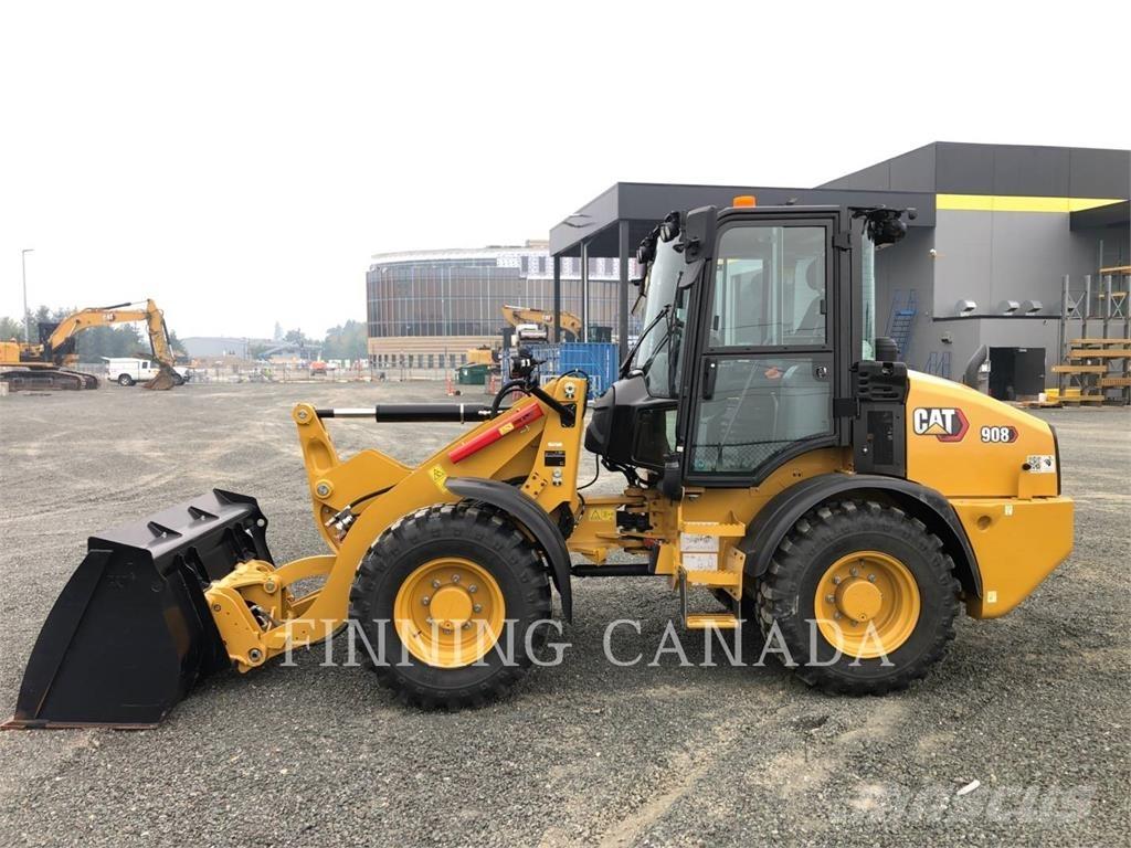 CAT 908-14 Incarcator pe pneuri