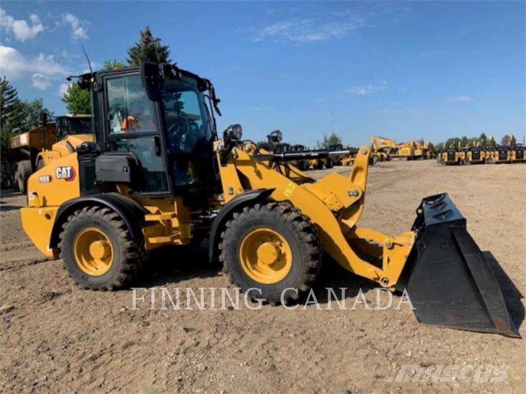 CAT 908-14 Incarcator pe pneuri