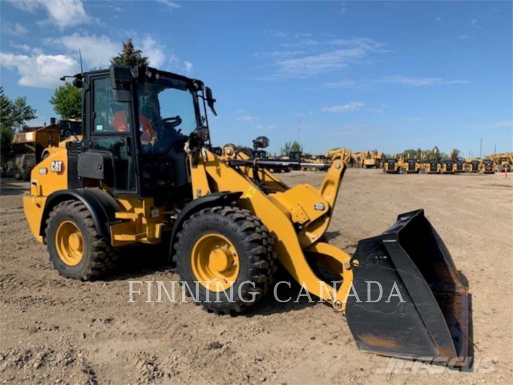 CAT 908-14 Incarcator pe pneuri