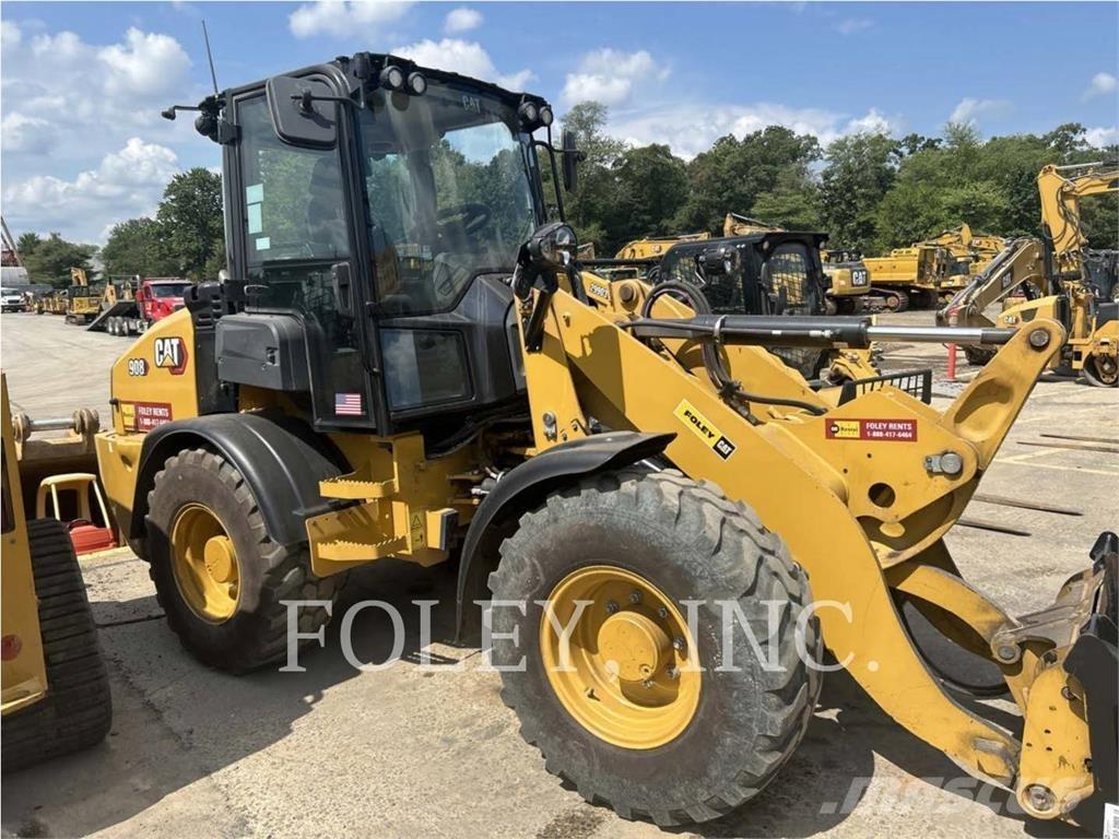 CAT 908-14 Incarcator pe pneuri